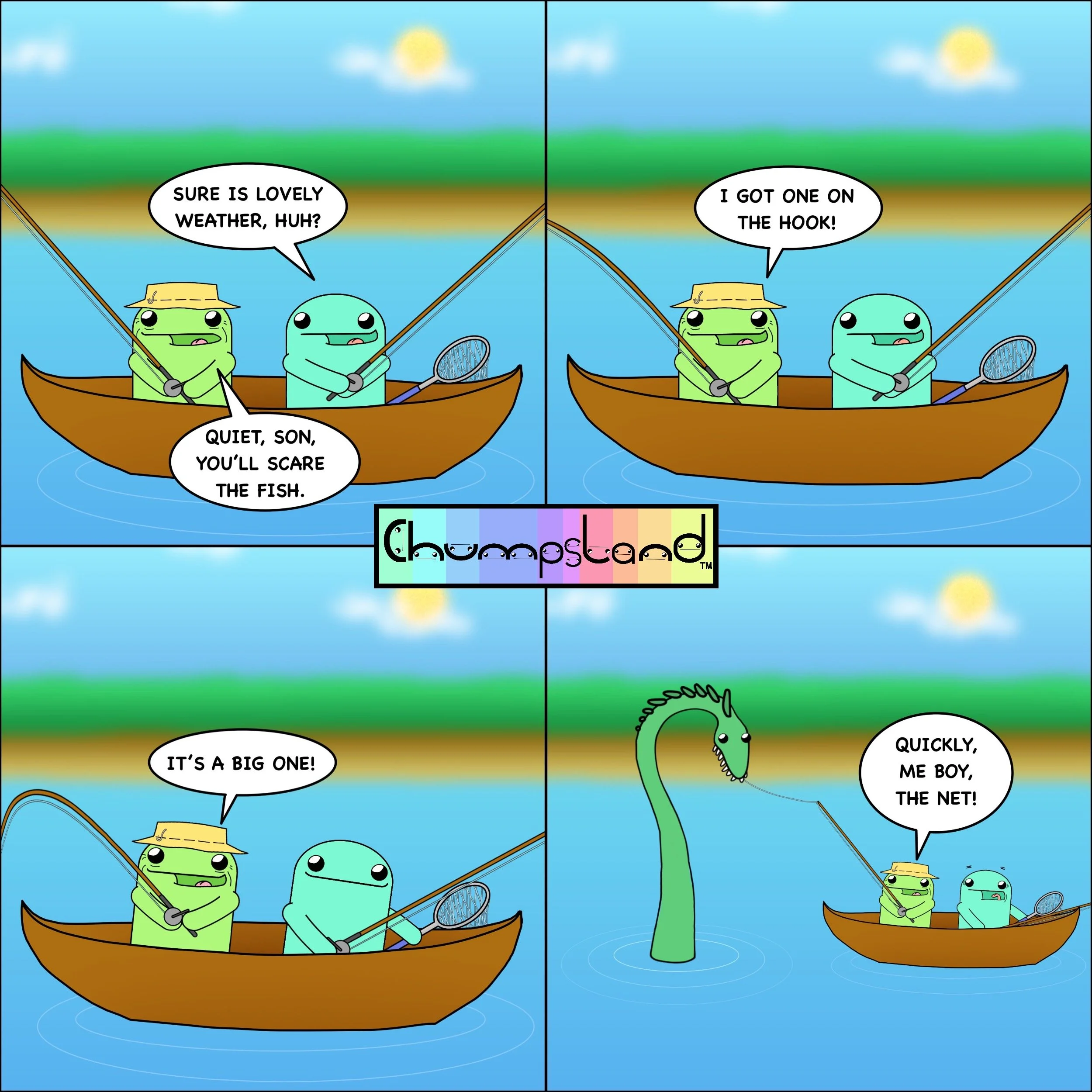 You’ll Scare The Fish