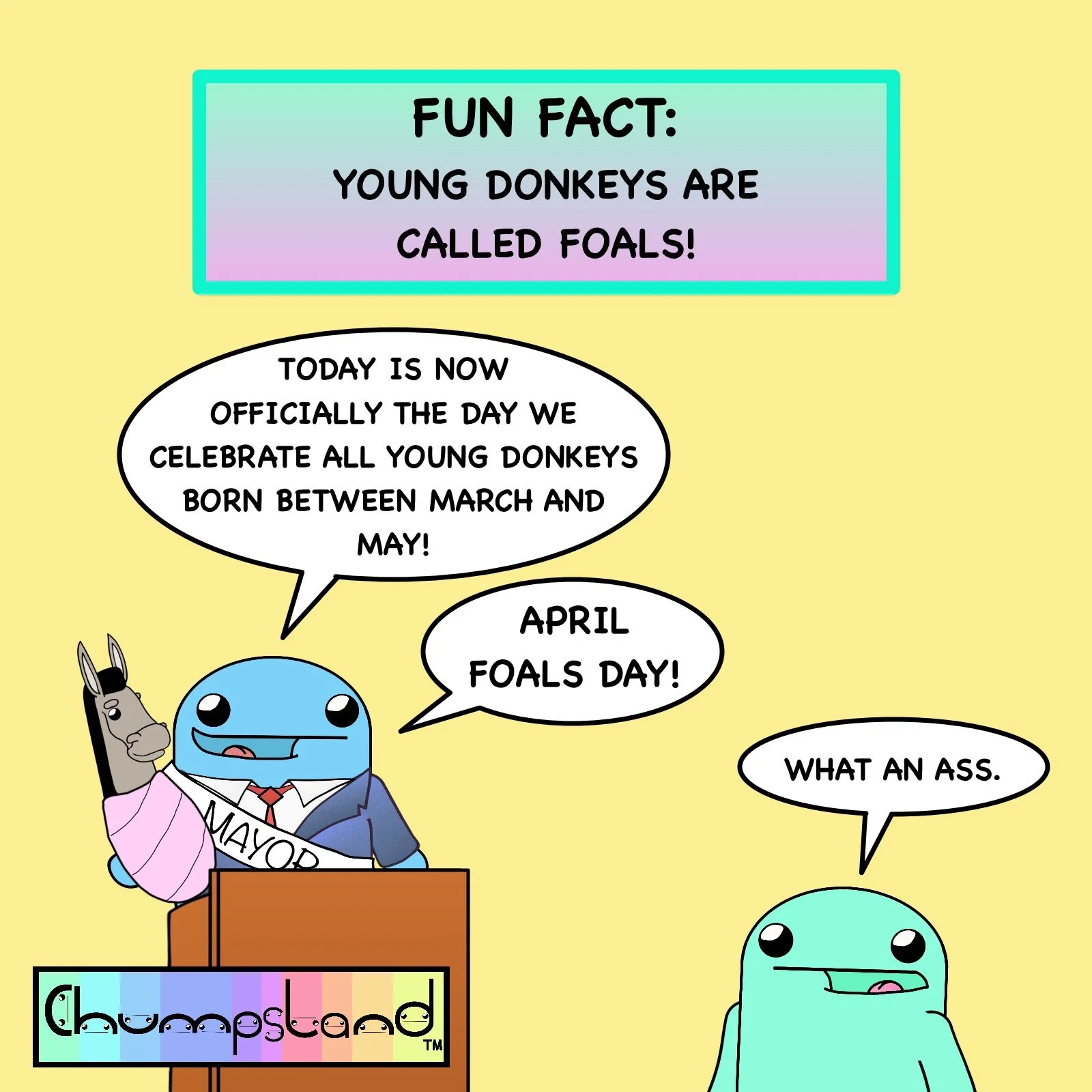 Fun Fact About Donkeys
