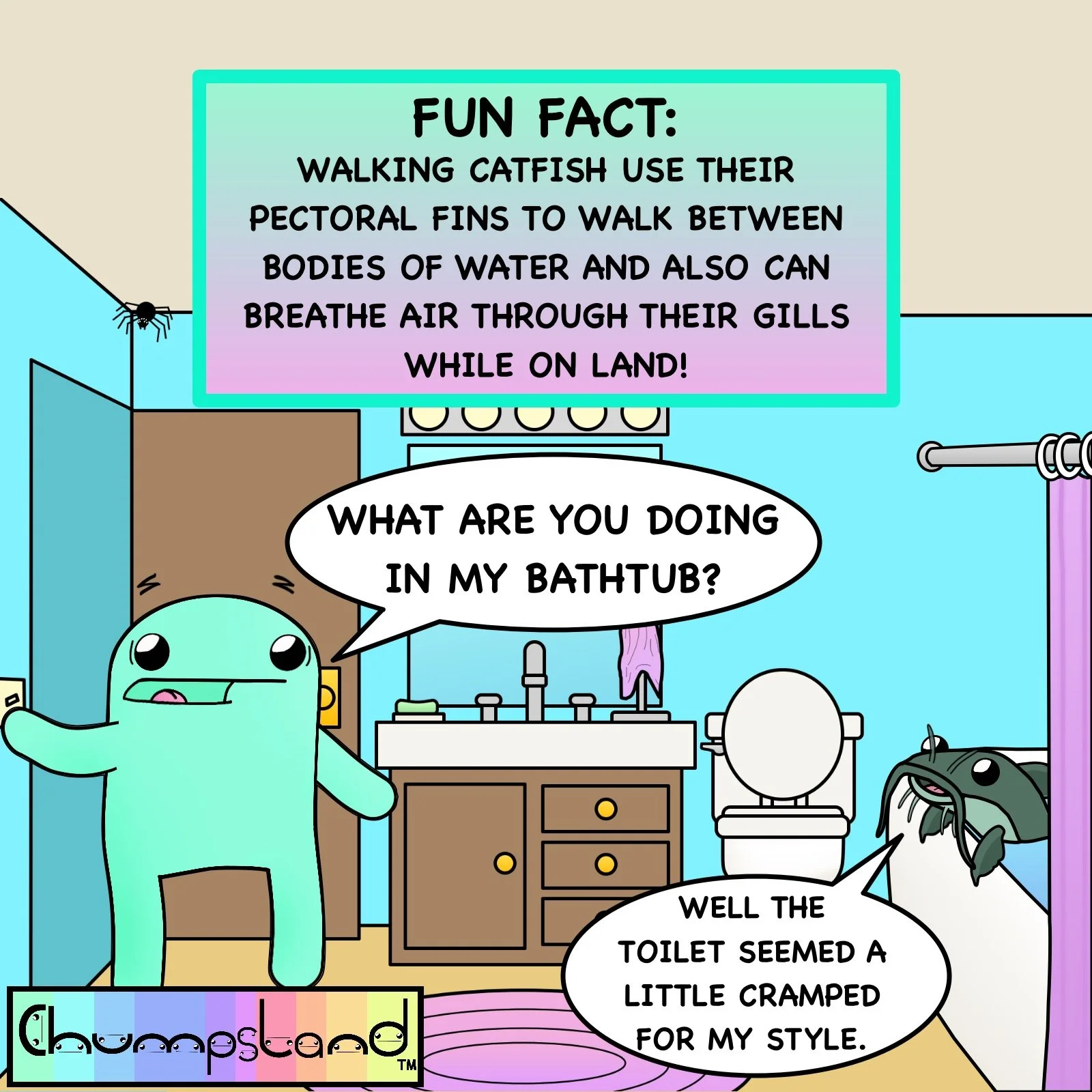 Fun Fact About Walking Catfish