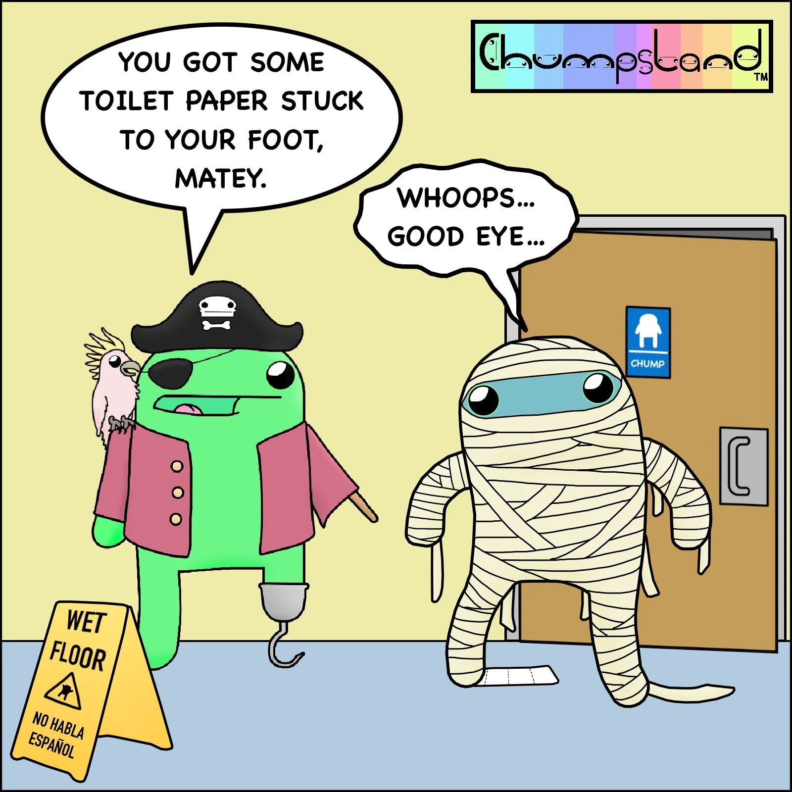 Chumpbeard and the Mummy