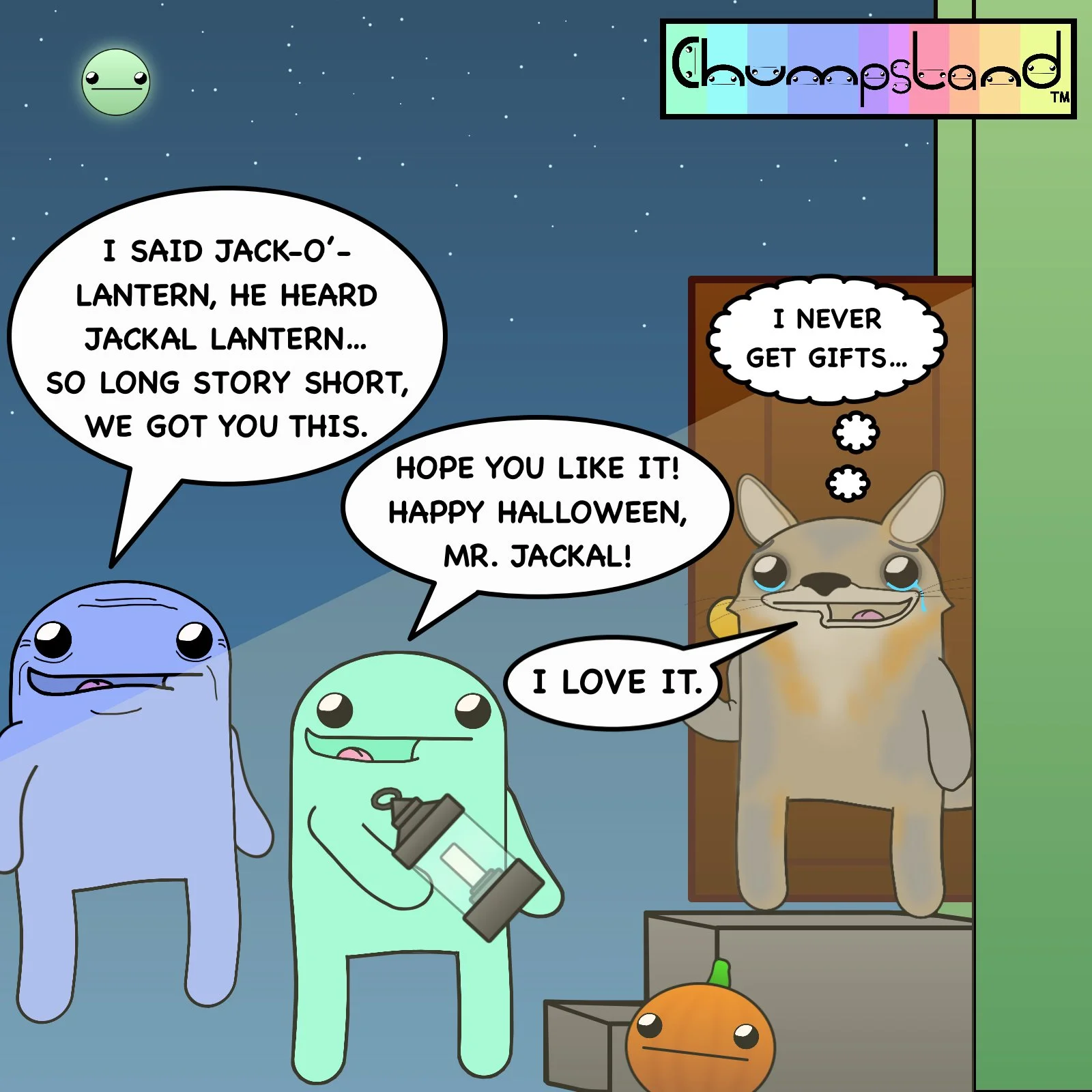 Happy Halloween, Mr. Jackal