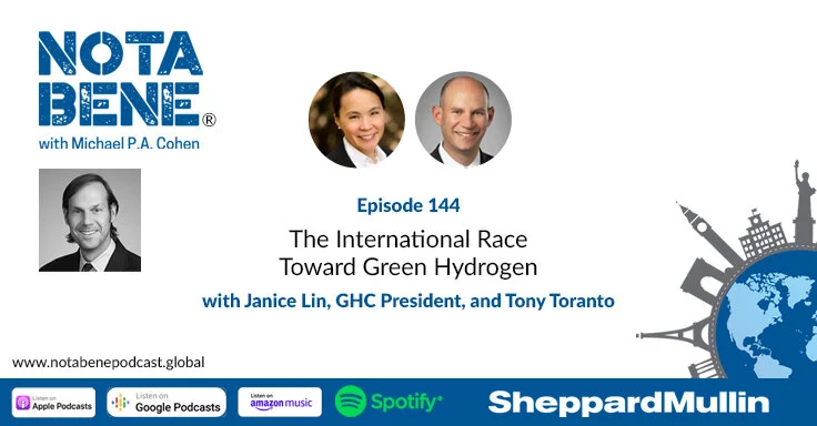 Podcast | Nota Bene: The International Race Toward Green Hydrogen (Feat. Janice)