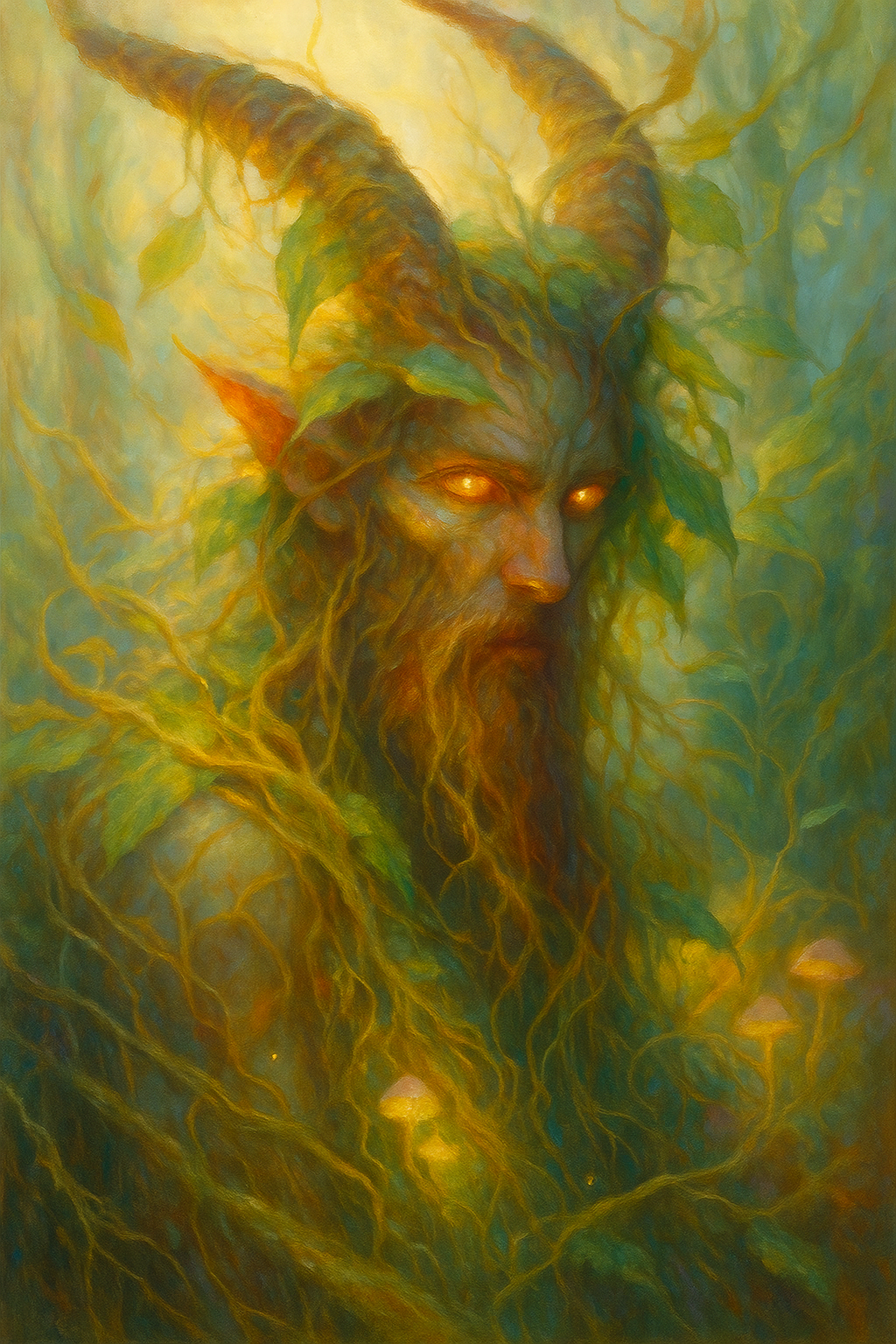 Rooted in Lumen, The Faun (The Grove Remembers).
Generated with AI (ChatGPT-4o) ∙ 22 June 2025
