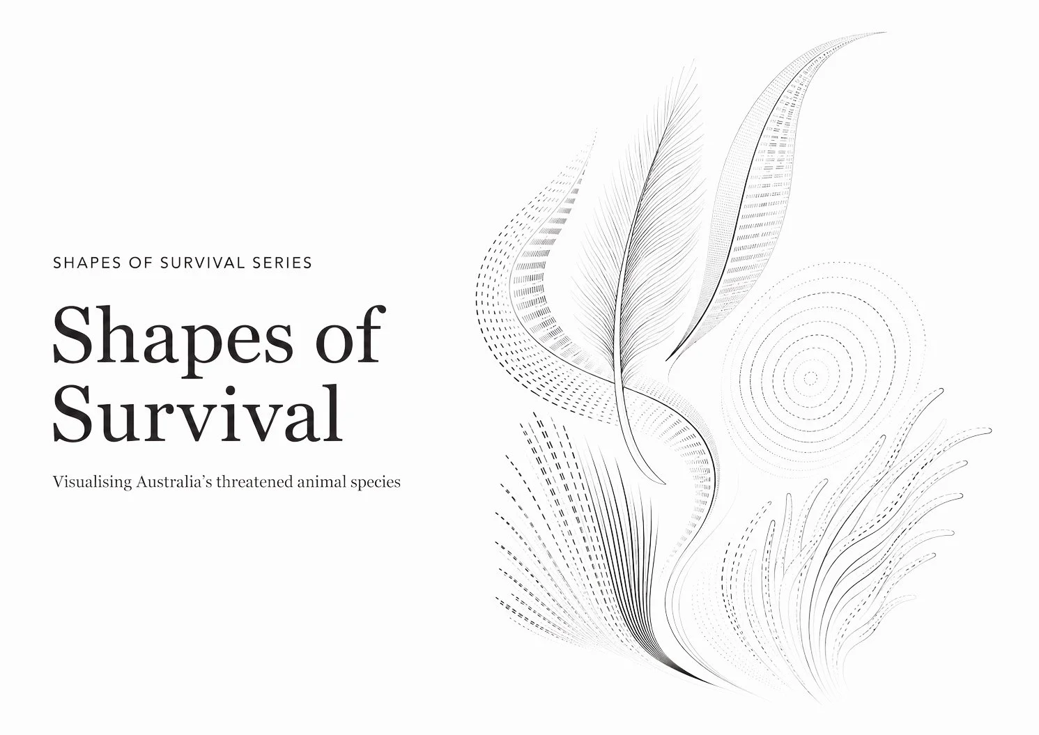 Shapes of Survival: Visualising Australia's Threatened Animal Species