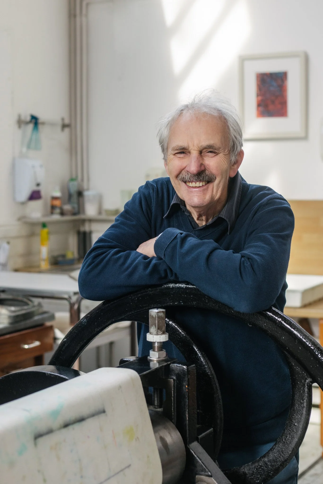 Iain Sloan Master Printer opened Iron Press Printmaking to the public in 2015. 
