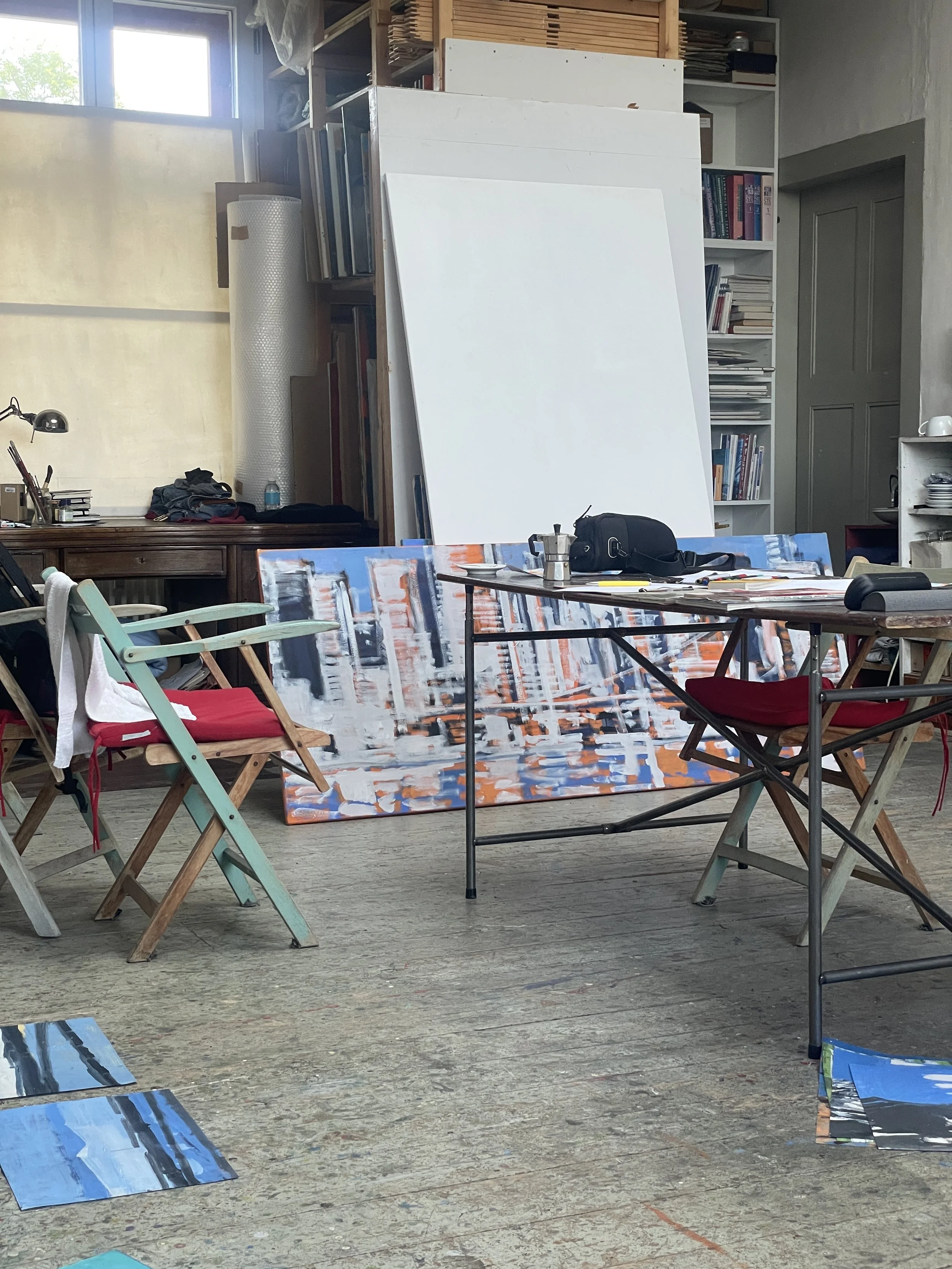 OFFENES ATELIER. OPEN STUDIO: 4. JUNI 2026. NÄCHSTER TERMIN: 2. JULI 2026