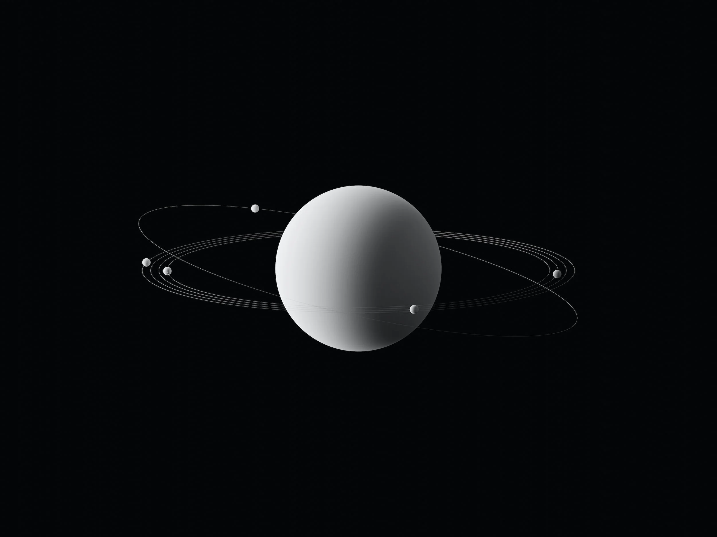Model Orbiting Around a Center Point