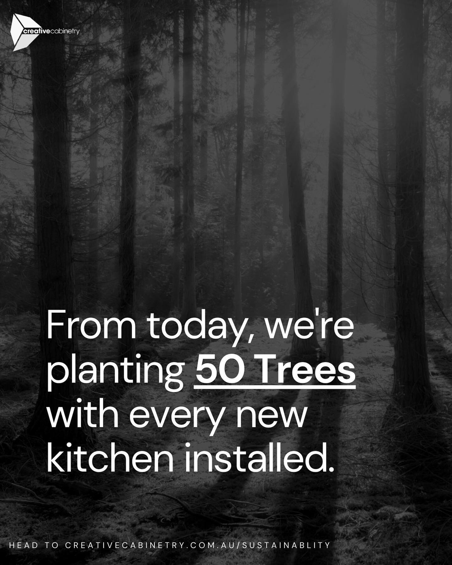 Happy Earth Day! 🌲
-
We are on a mission to create better Kitchens for you and our planet, that&rsquo;s why we&rsquo;re thrilled to share that we&rsquo;re partnering with One Tree Planted/@onetreeplanted to plant 50 trees for every kitchen purchased