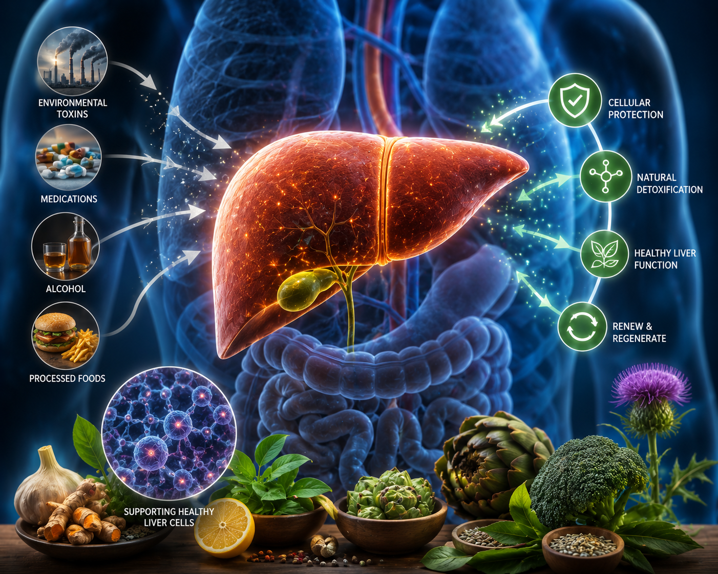 Liver Toxicity Support for MagHealy or iCare Pad - L1