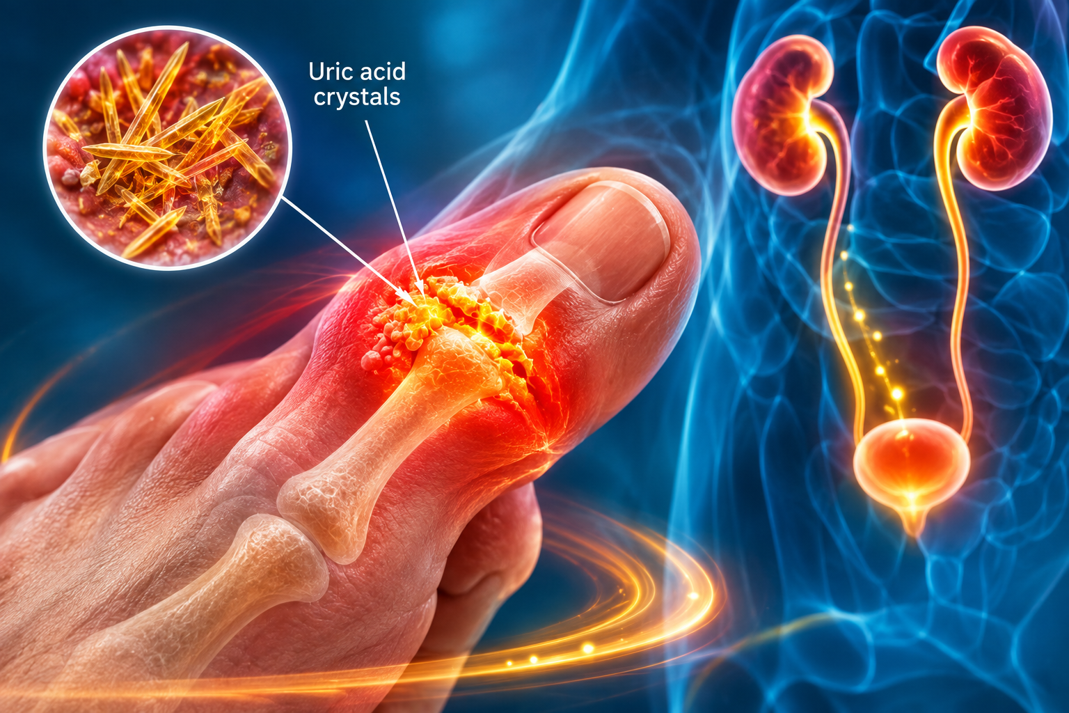 Gout Support for MagHealy or iCare Pad - Go