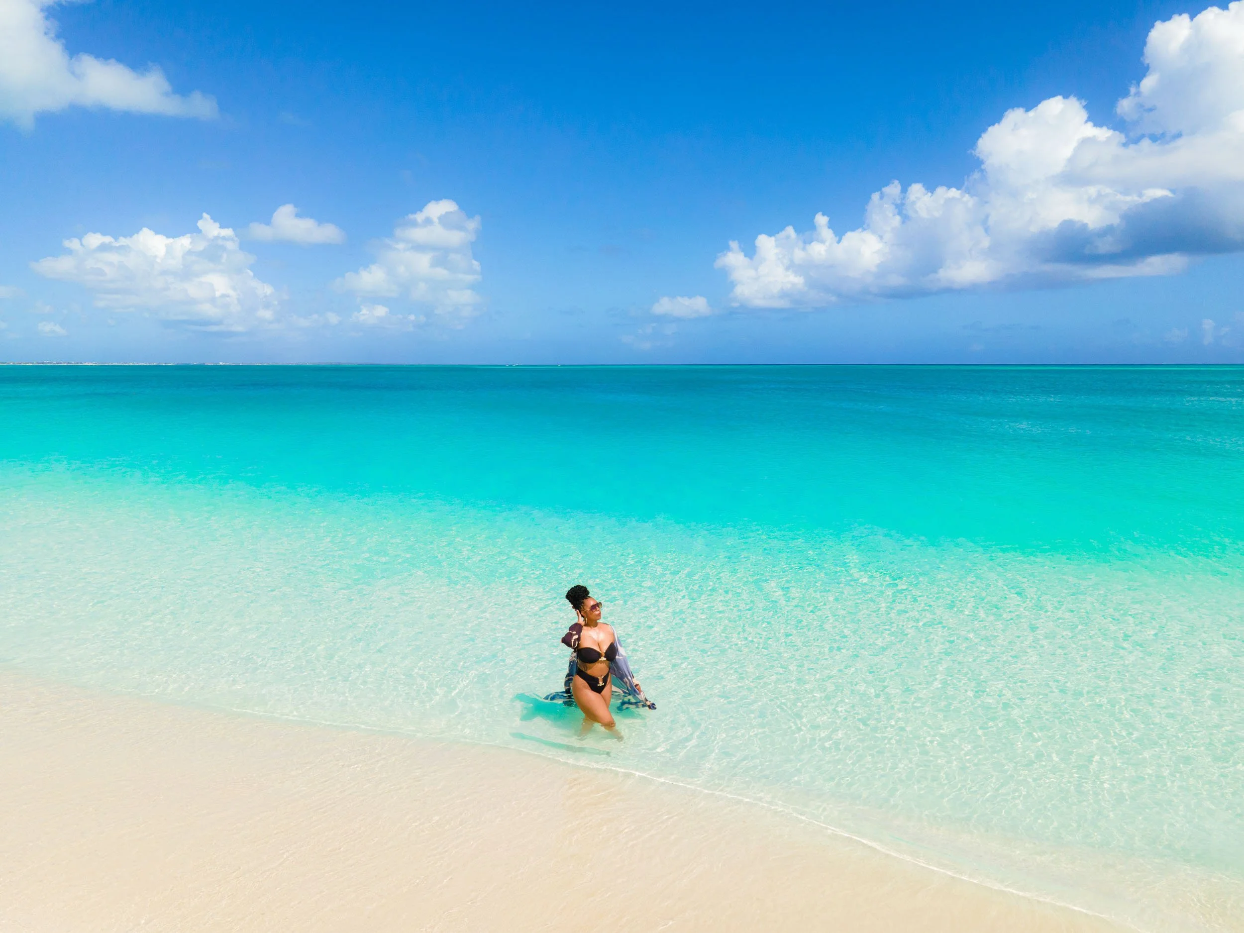 Drone Photoshoot - Grace Bay Beach Activities