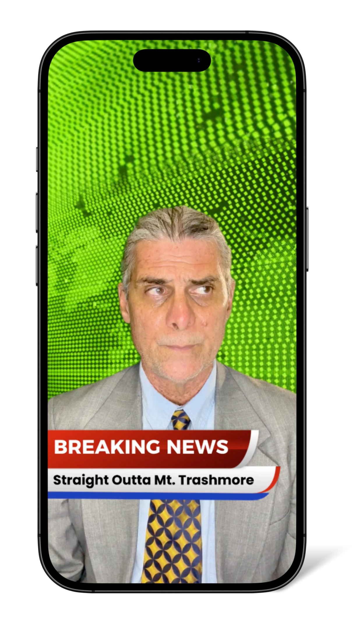 Satirical news-themed Reel created for an Instagram and Facebook video campaign