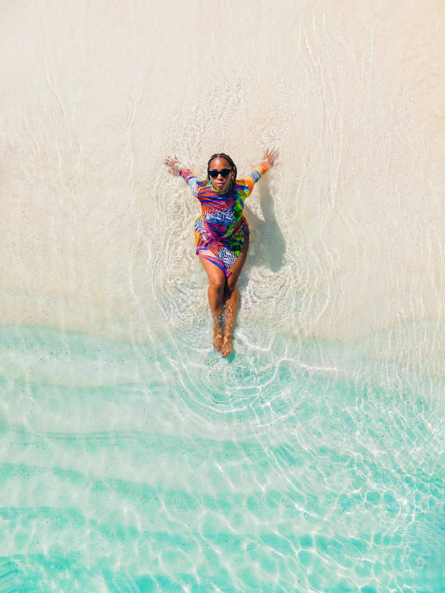 Drone Portrait - Grace Bay Beach Activities