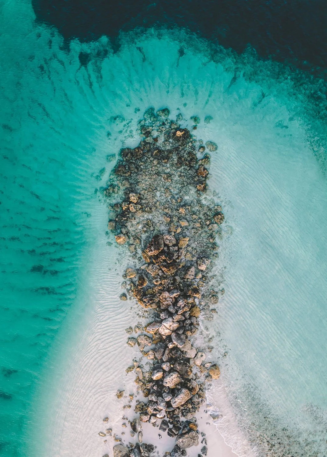 aerial view of corals - drone photography how to