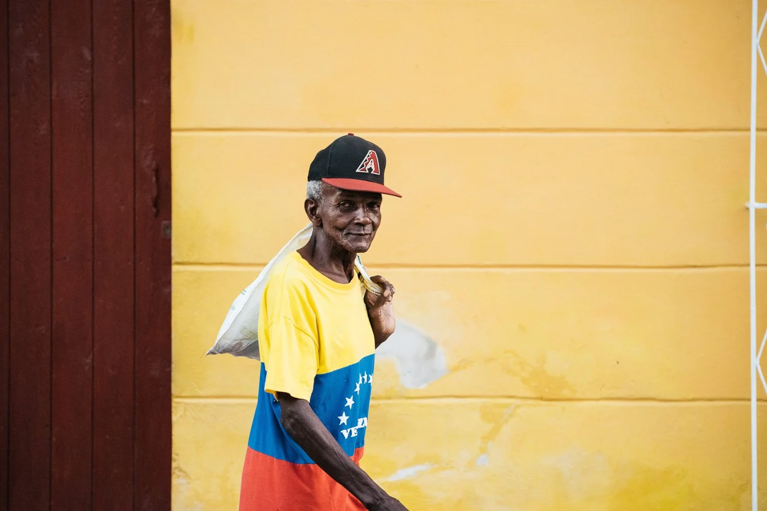 Afro-Cuban man on street - Trinidad, Cuba