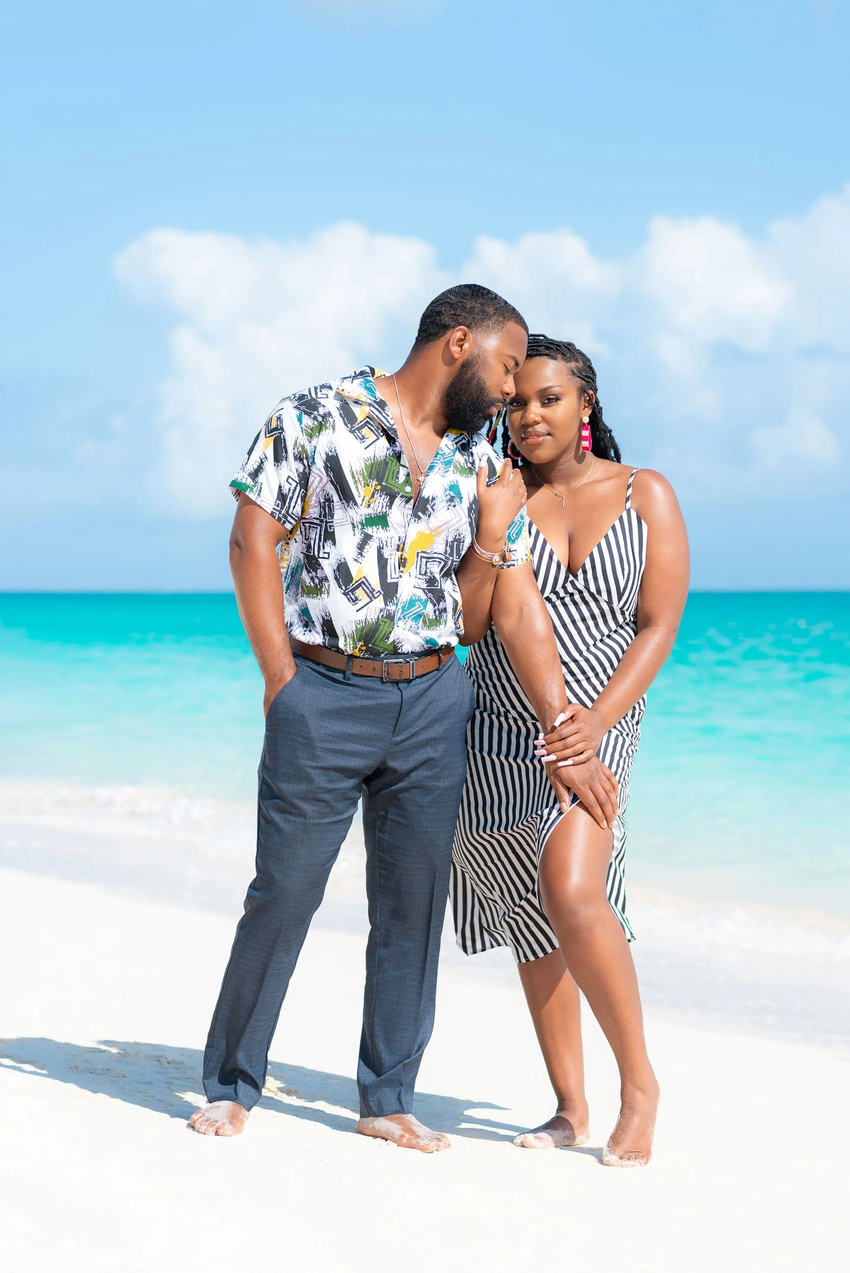 Couples' vacation portrait - Turks and Caicos What to Do