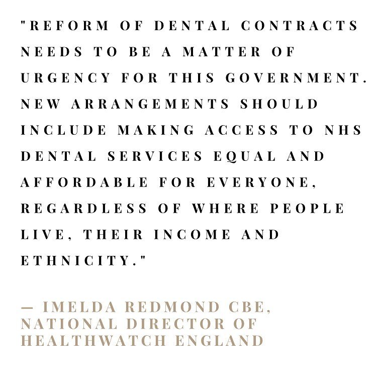 Dentistry has been making the headlines this week with stories about difficulties in accessing dental care and the use of home whitening kits and other cosmetic products not prescribed by a dentist. This has coincided with a report from Healthwatch o