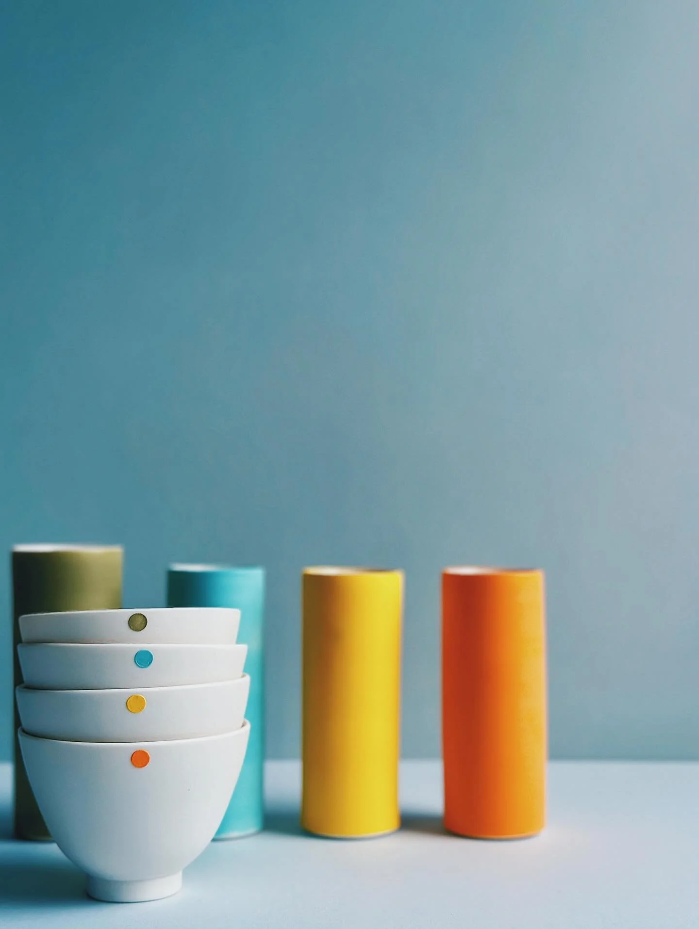 Stacking up 
.
.
.
#handmade #wheelthrown #porcelain #pottery #porcelainpottery  #handmadeceramics #modernceramics #studiopotter #maker #contemporaryceramics #minimalistceramics #ceramics #craft #ceramicdesign