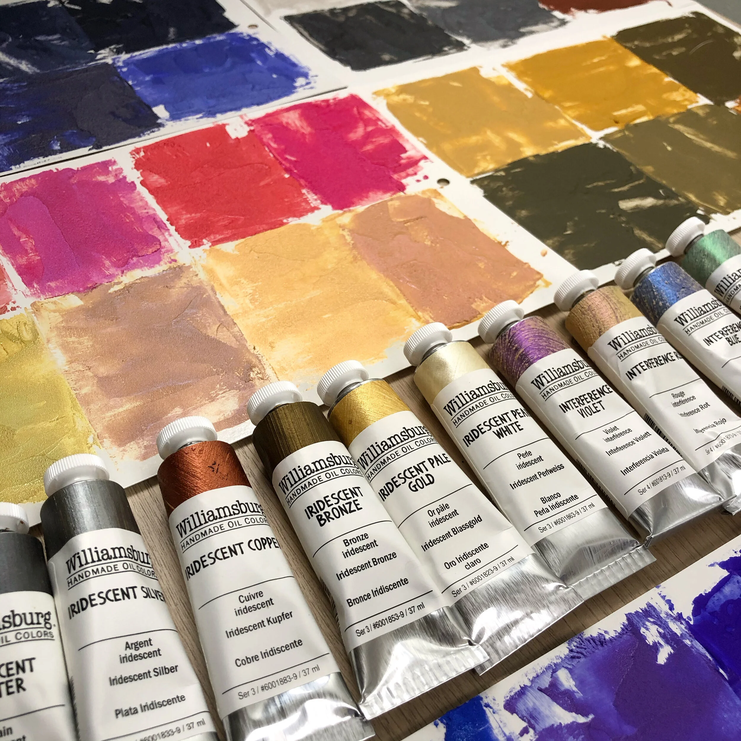 Iridescent and Interference Oil Colors — Amy Shawley Paquette