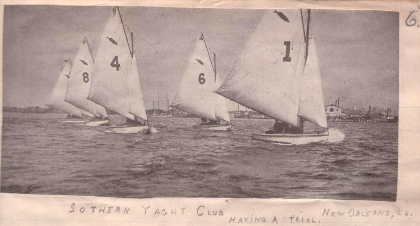 Carlton Michell learned his sailing in New Orleans on Lake Ponchatrain