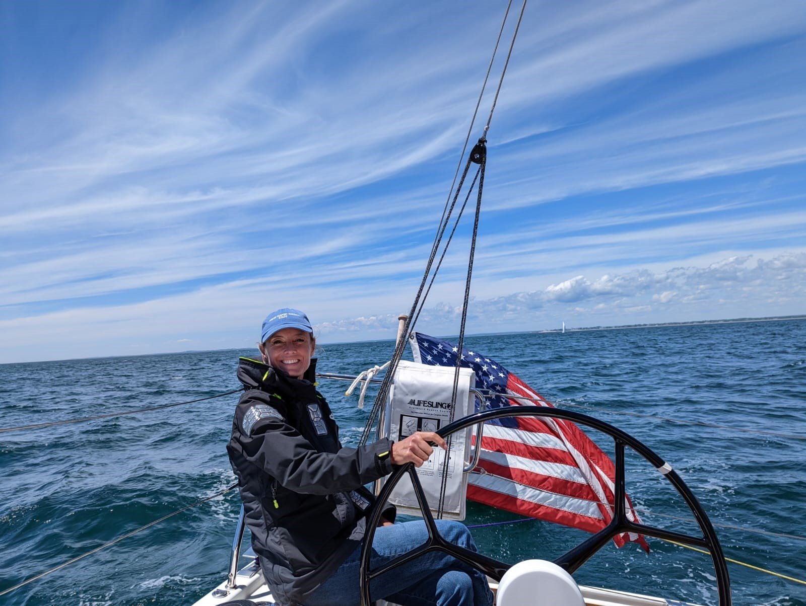 Senior Vice President of Curatorial Affairs and Senior Director of Museum Galleries at MSM, Christina Connett Brophy, PhD is a lifelong sailor who loves riding the breeze on both water and land.