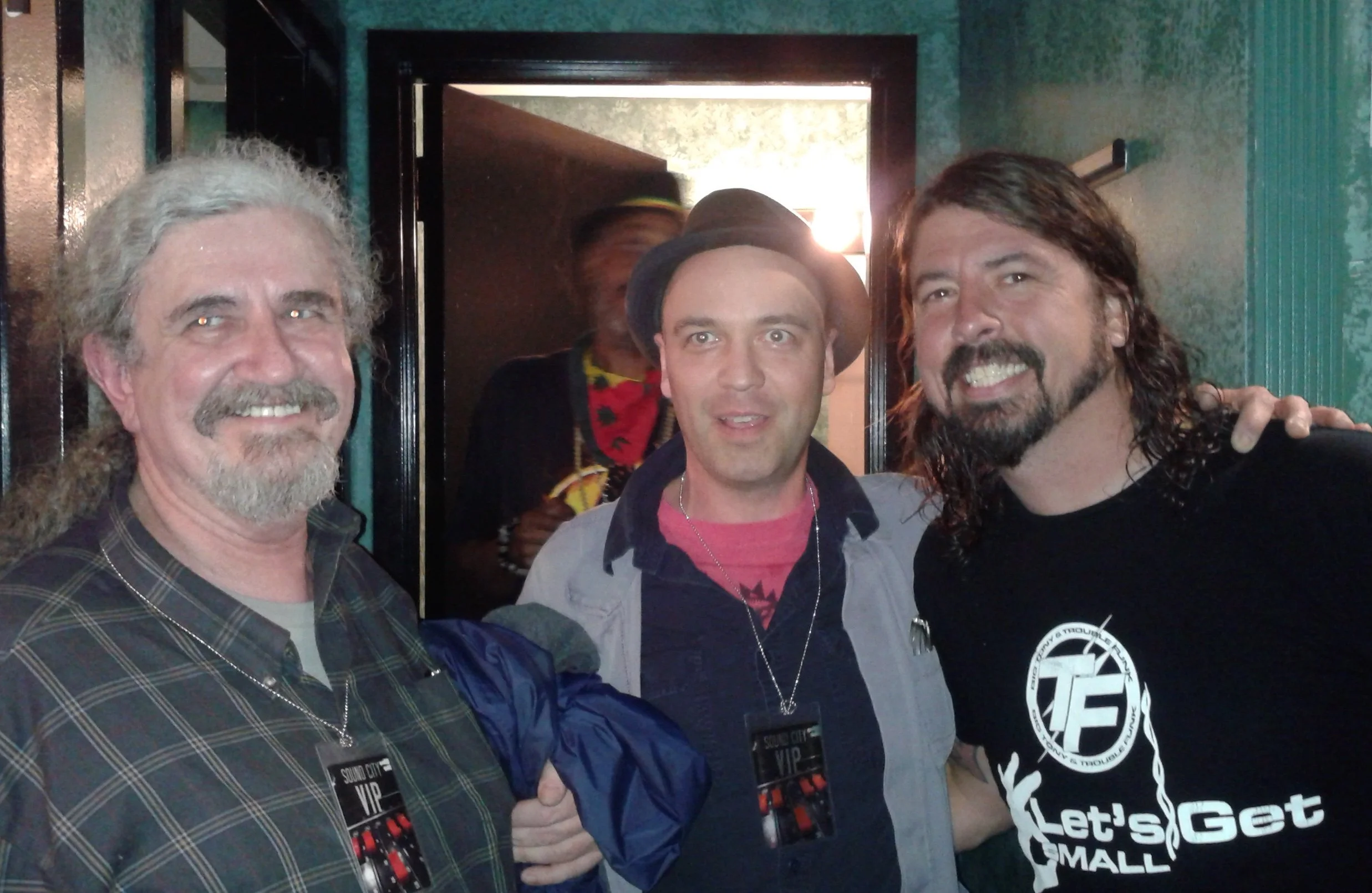 Paul Bishow, James June Schneider and Dave Grohl