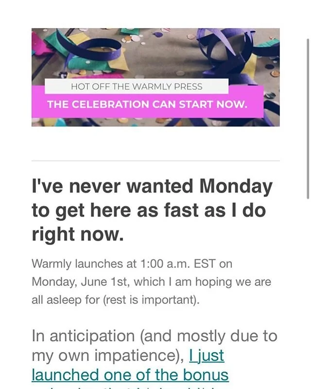 Blah blah blah blah.⁣
⁣
The TL;DR is:⁣
⁣
Scamper on over to Spotify, Apple Podcasts, or whenever it is you get your favorite pods bc we just dropped bonus content that *should* have been released next week Friday. ⁣
⁣
Turns out we&rsquo;re all about 