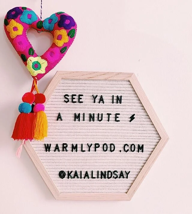 We&rsquo;ll be going LIVE in less than an hour over on @kaialindsay &mdash; tune in, or else. 🤭 [12:00 p.m. EST to be exact]

#newpodcast #newepisode #podcasting #womenwhopodcast #buzzsproutpodcasts #buzzsprout