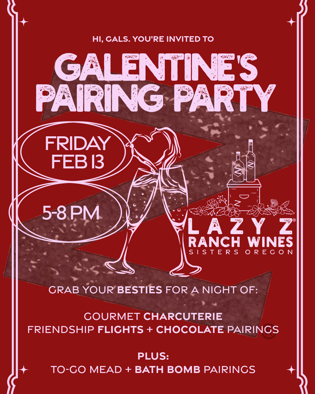 Galentine's Pairing Party