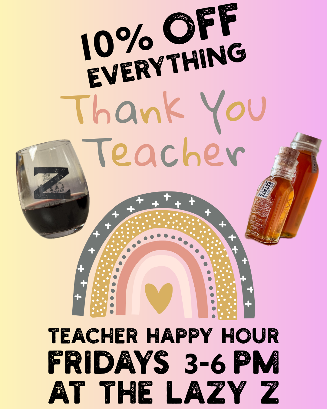 Teacher Happy Hour