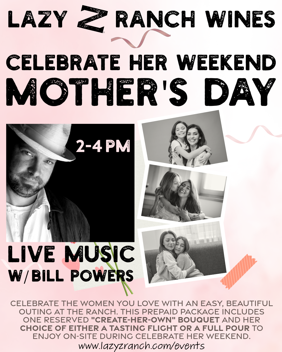 Celebrate HER Weekend (Mother’s Day + Live Music!)