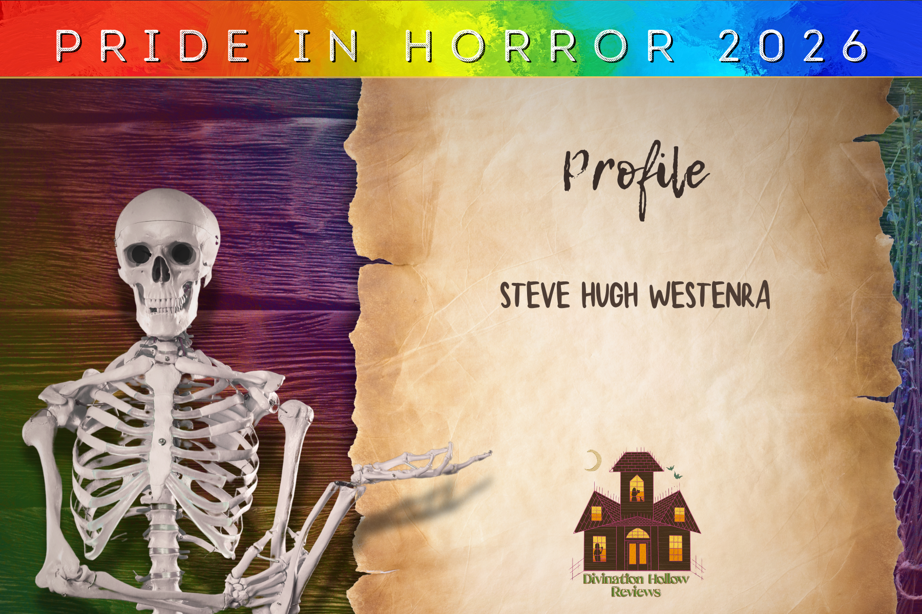 Pride in Horror Profile: Steve Hugh Westenra
