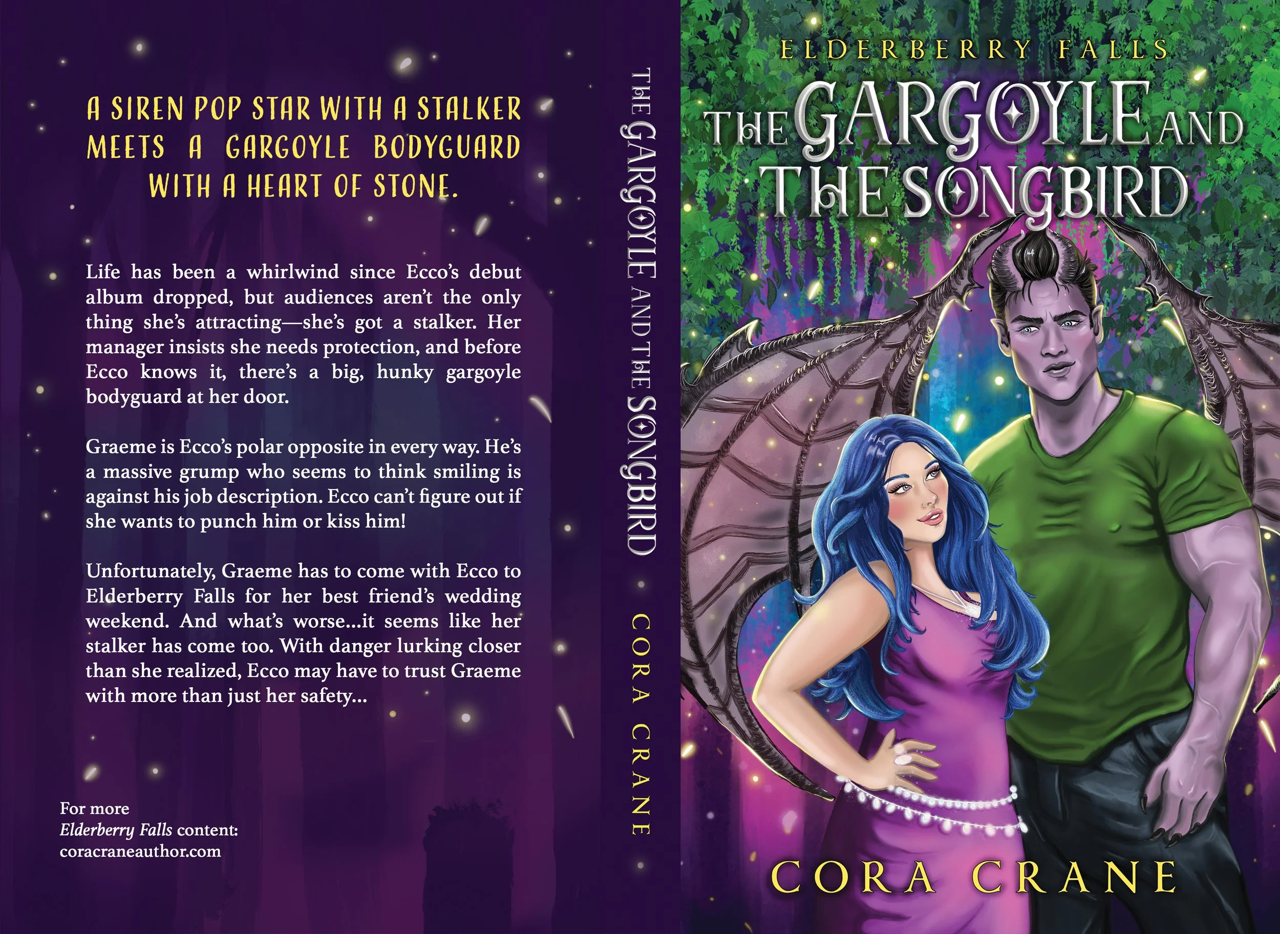 The Gargoyle and The Songbird (Book Cover)
