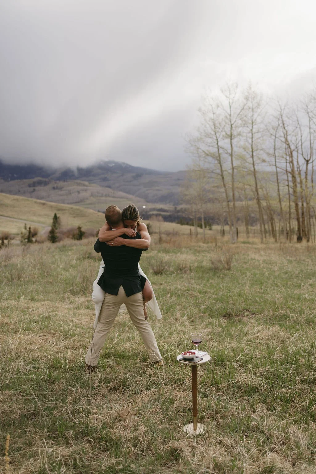 Just Married Elopement Photos