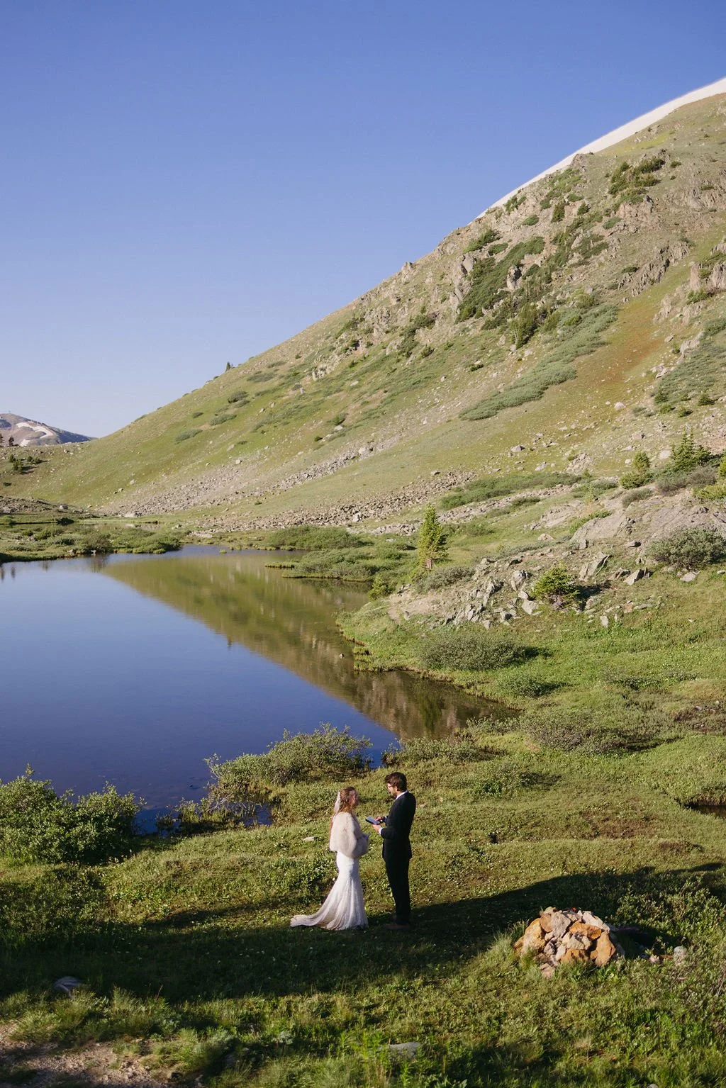Colorado Private Vow Ceremony