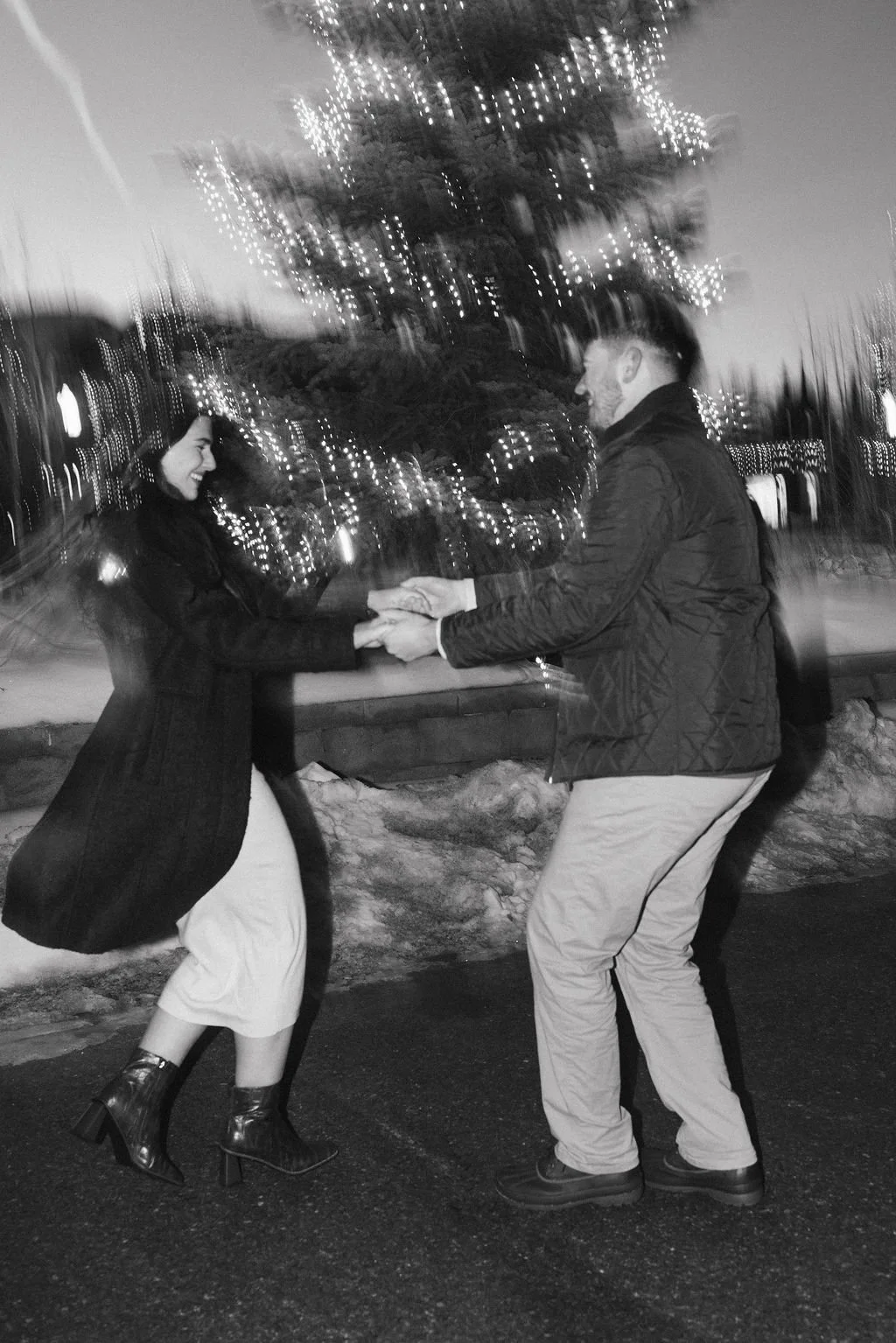 Downtown Crested Butte engagement