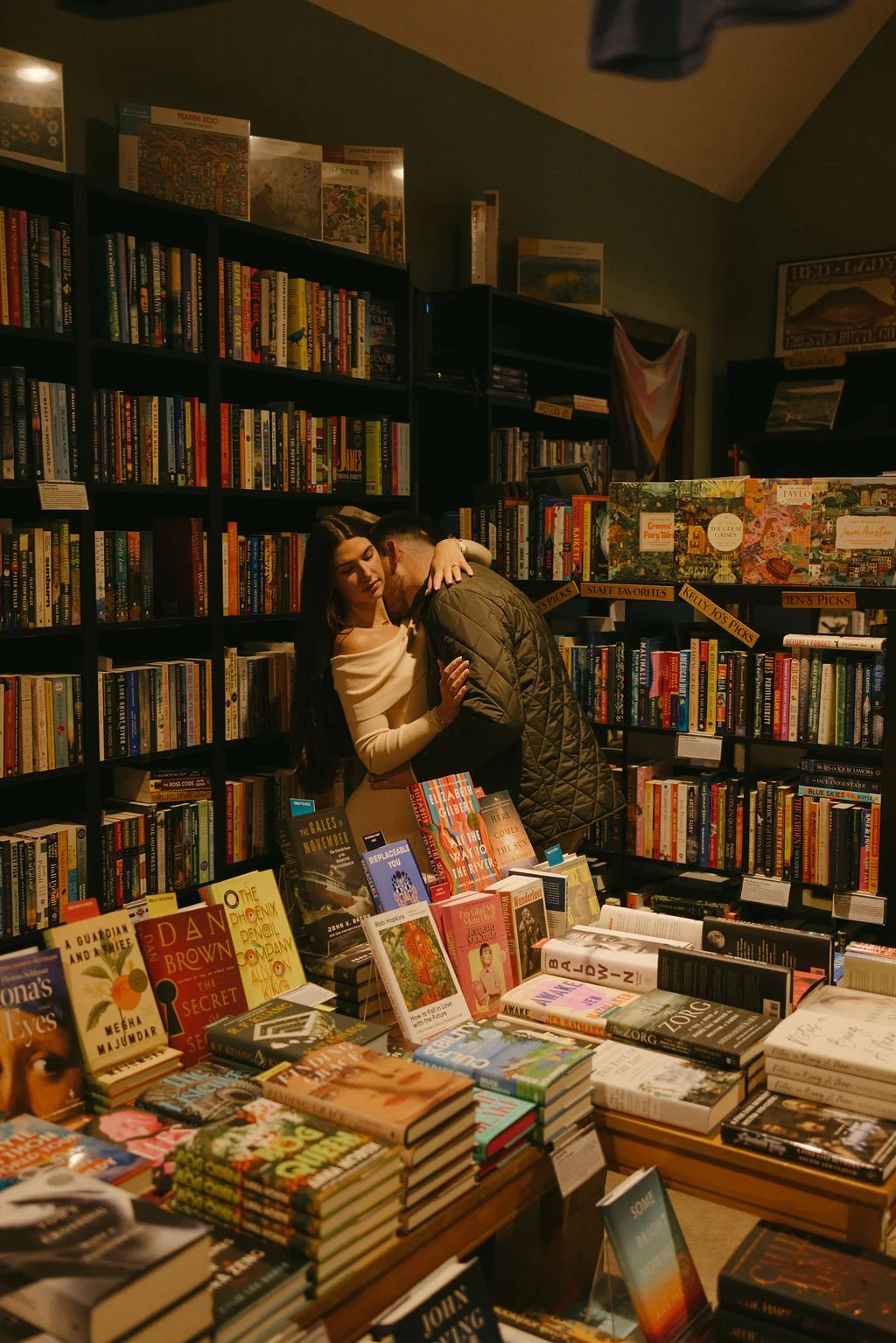 Bookstore Engagement Session