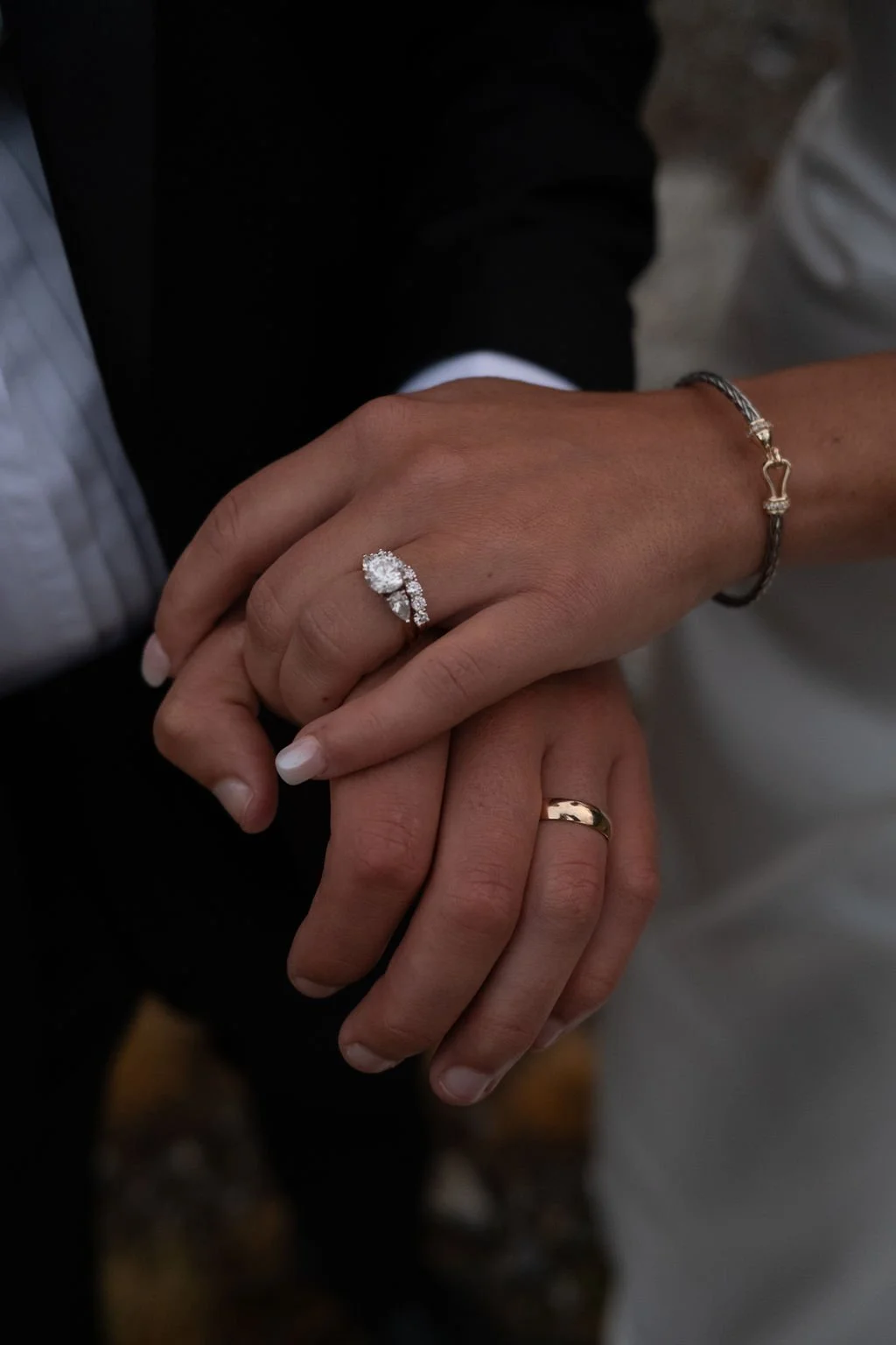 Bride and Groom Wedding Bands