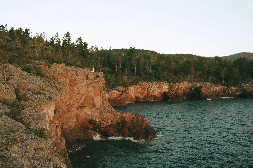 Tettegouche State Park Sunrise Elopement on the North Shore