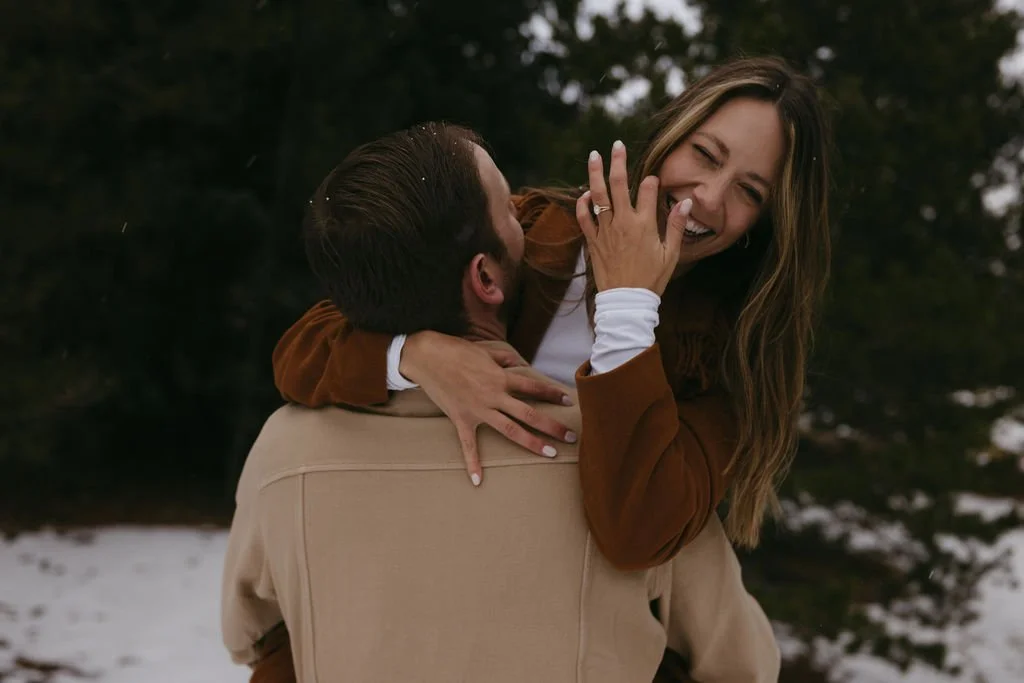 Western-Inspired Engagement Session in Vail, Colorado