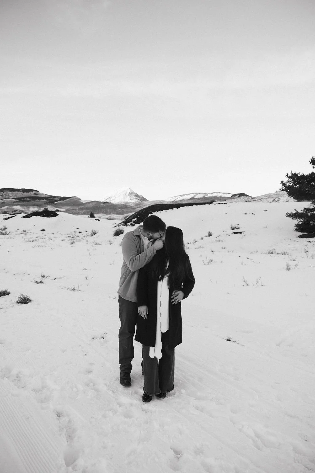 Winter Proposal Photography