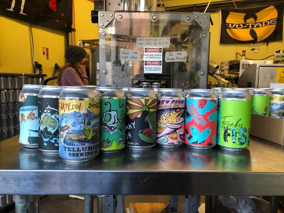 craft beer can label design and packaging