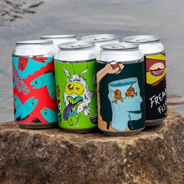 craft beer lover fish beer can designs