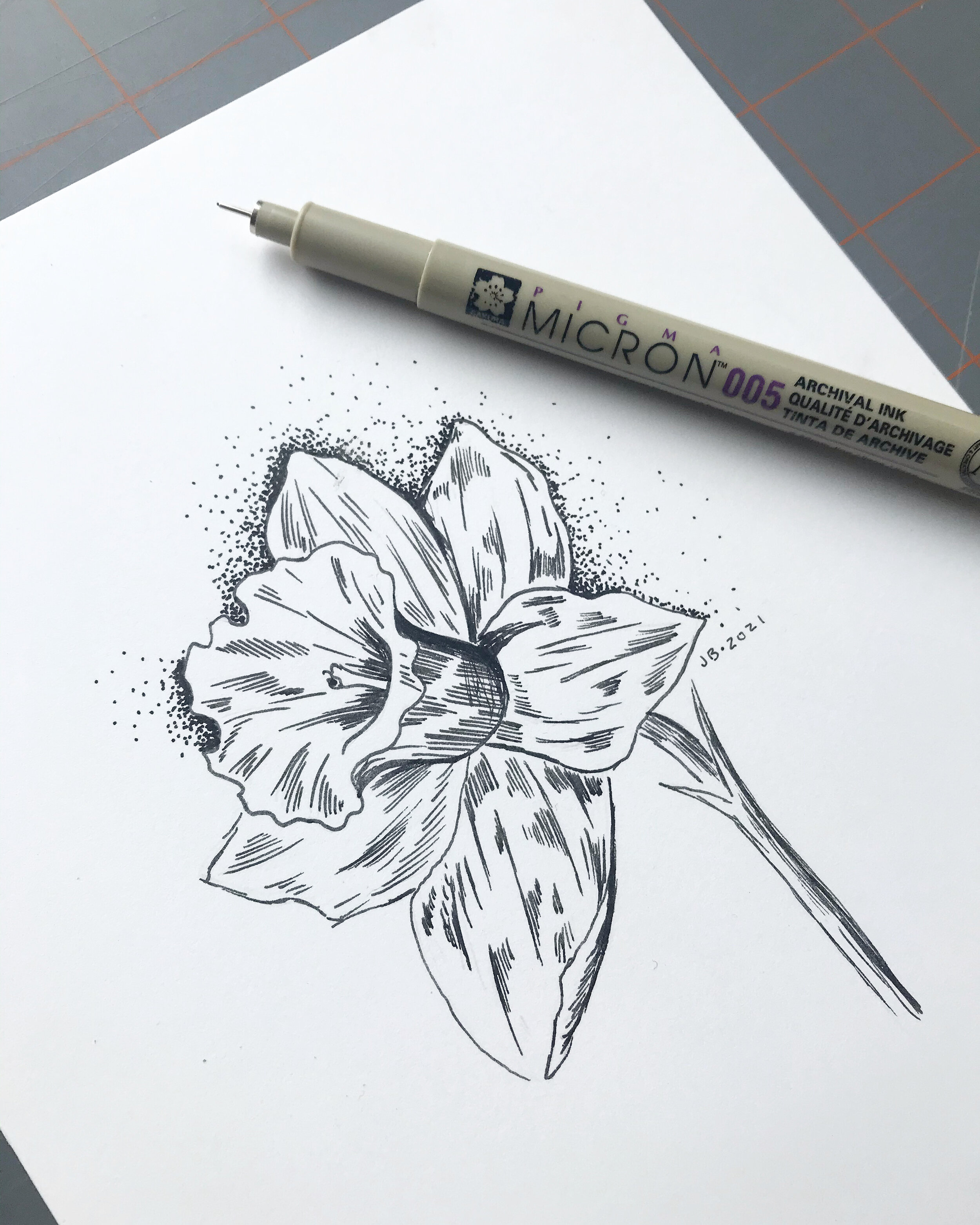 How to Draw Flowers With Brush Pen / Brush Pen Floral / Quick & Easy Flower  Drawing / Brush Pen Art - YouTube