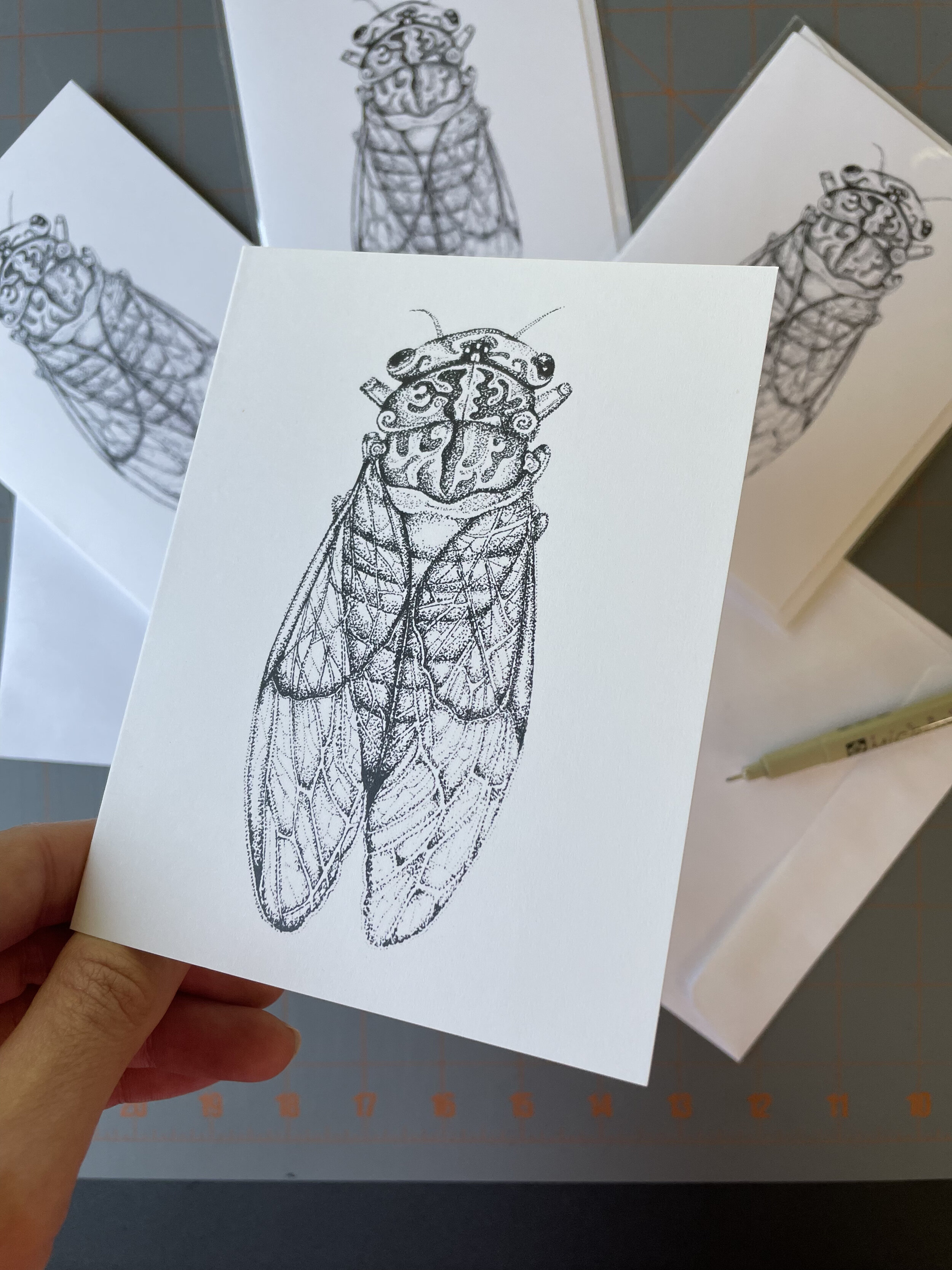 Brood X cicadas artwork for sale