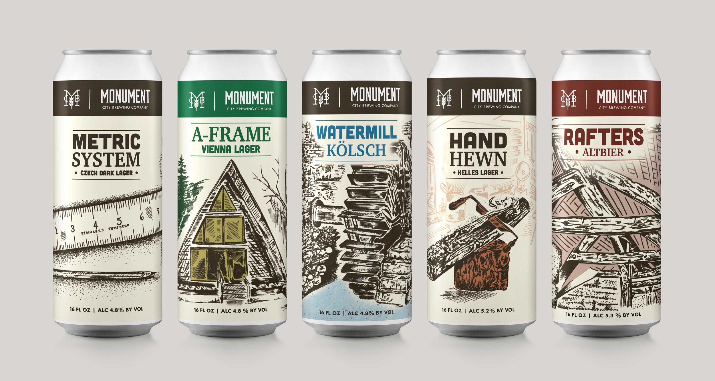 Lager craft beer series
