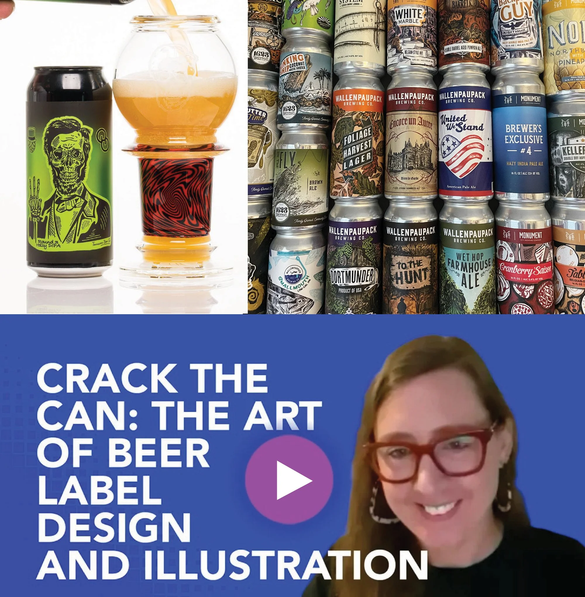 Crack The Can: The art of beer label design and illustration 