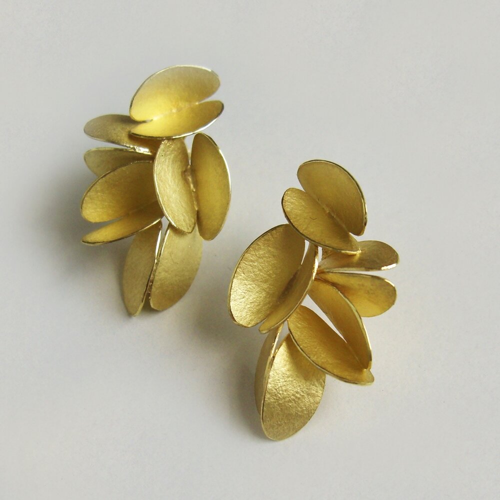 butterfly cluster earrings — kayo saito jewellery