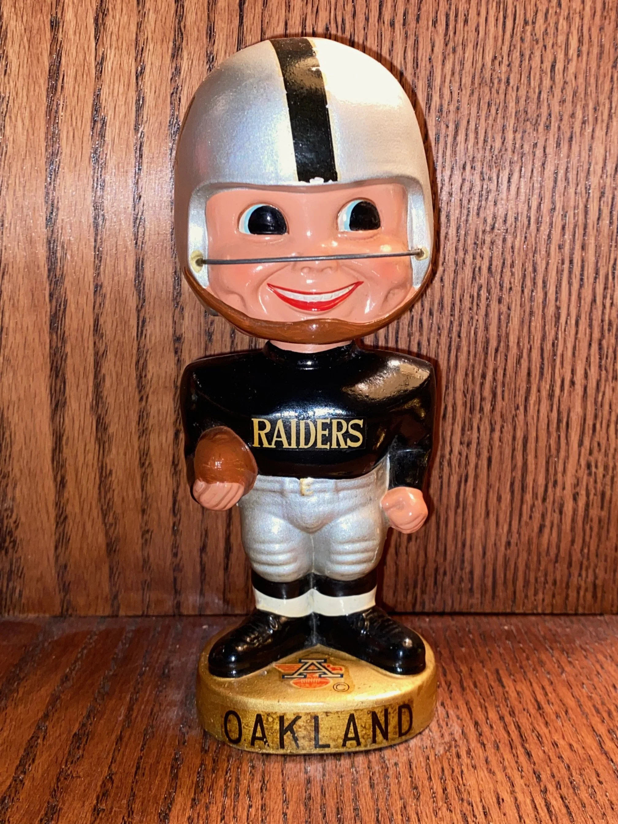 Oakland Raiders AFL Nodder - Near Mint Minus