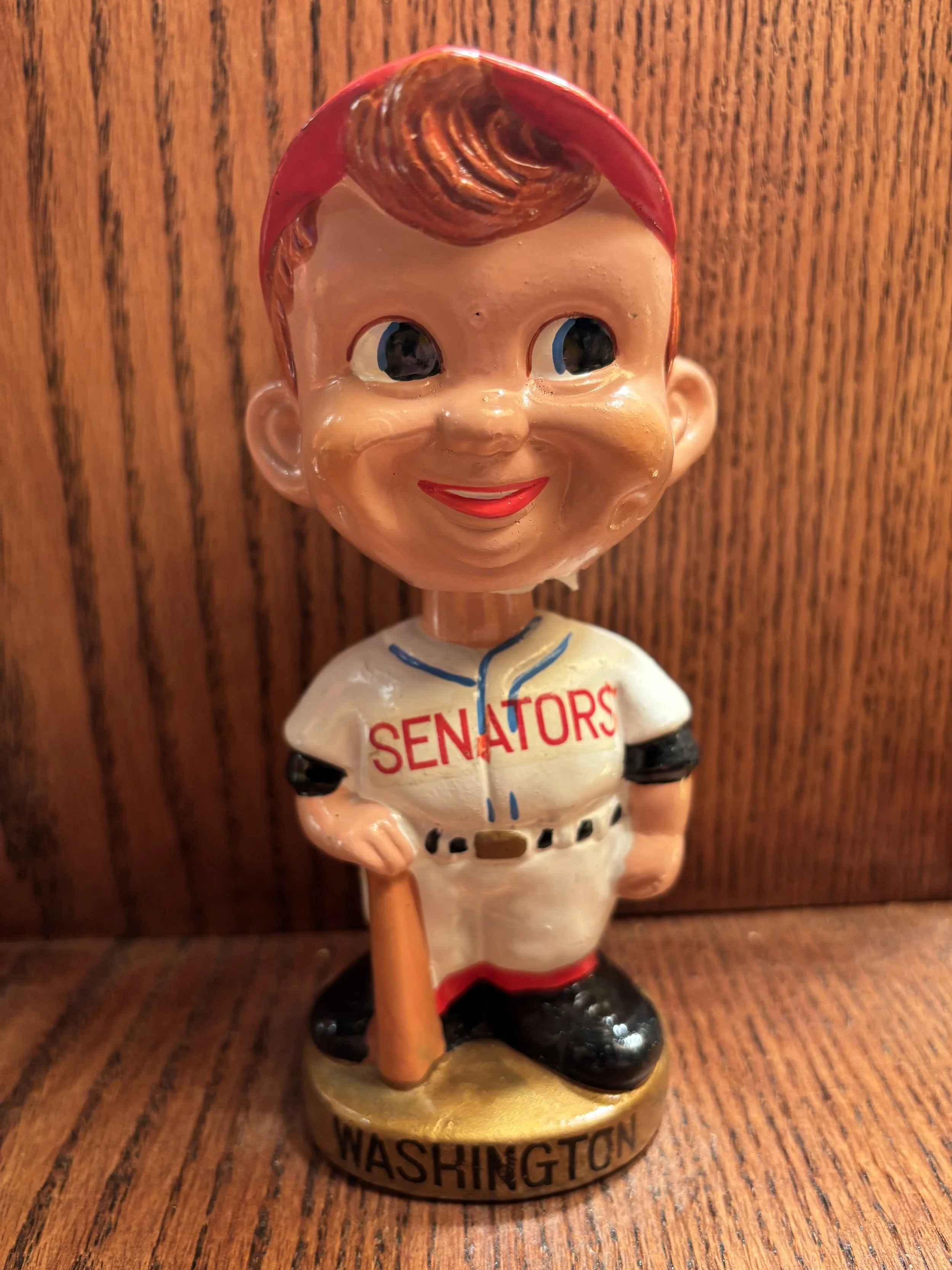 Washington Senators Gold Base with Red Cap - Gem Near Mint